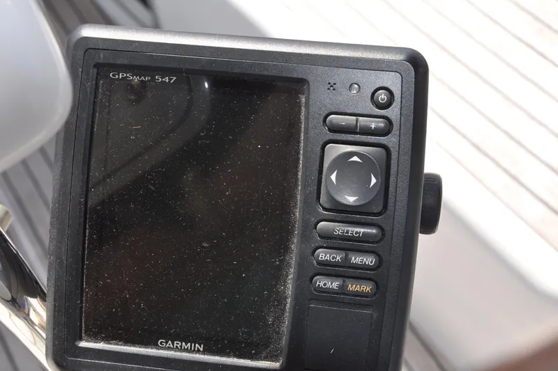 Slide: The Image of Garmin GPSMAP 547 device on Jeanneau Sun Odyssey 36i, 2010 model yacht. - 17