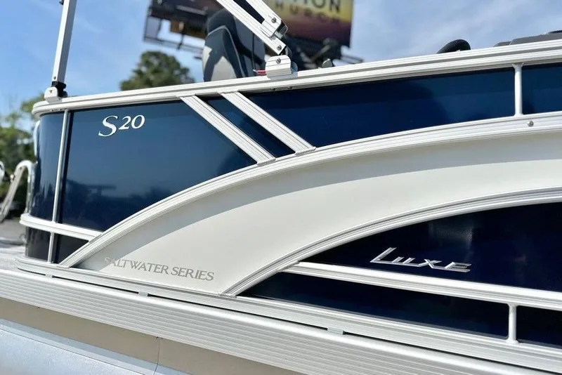 Slide: The Image of 2026 Bennington S L-Bench 20 SL TRITOON SPS PKG, Saltwater Series, Luxe model. - 7