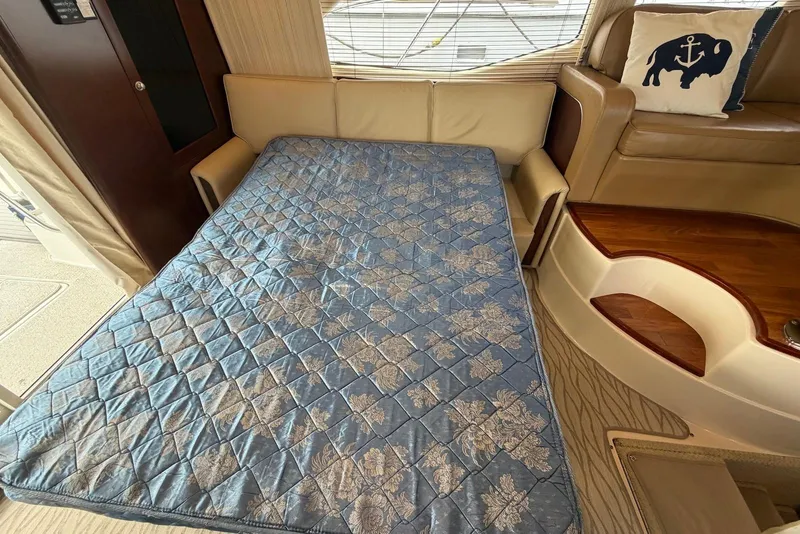 Slide: The Image of Shower area in 2006 Sea Ray 44 Sedan Bridge yacht with granite countertop. - 47