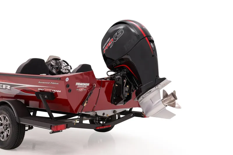 Slide: The Image of 2023 Tracker Pro Team 195 TXW Tournament Edition with i-Pilot Ultrex trolling motor. - 7