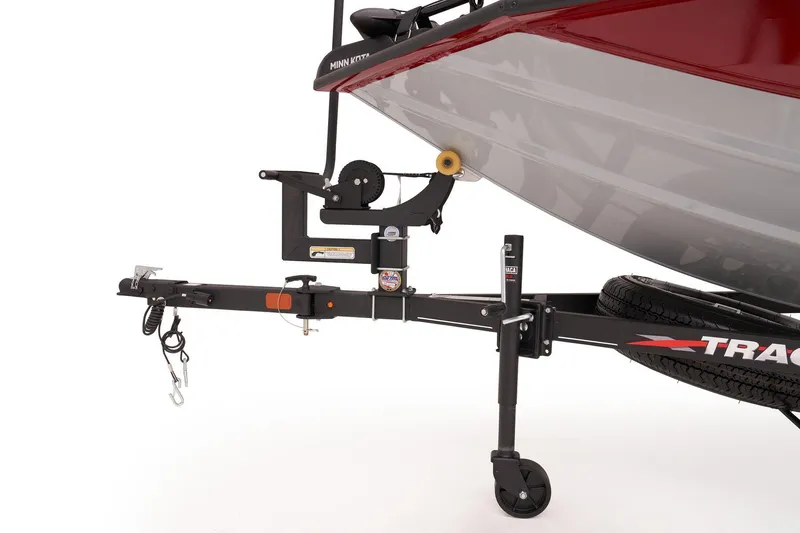 Slide: The Image of Close-up of a 2023 Tracker Pro Team 195 TXW Tournament Edition boat motor. - 8