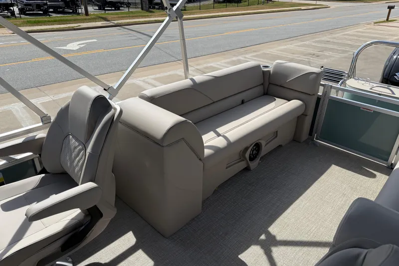 Slide: The Image of 2026 Avalon VENTURE QUAD LOUNGE interior with plush seating and modern design. - 69