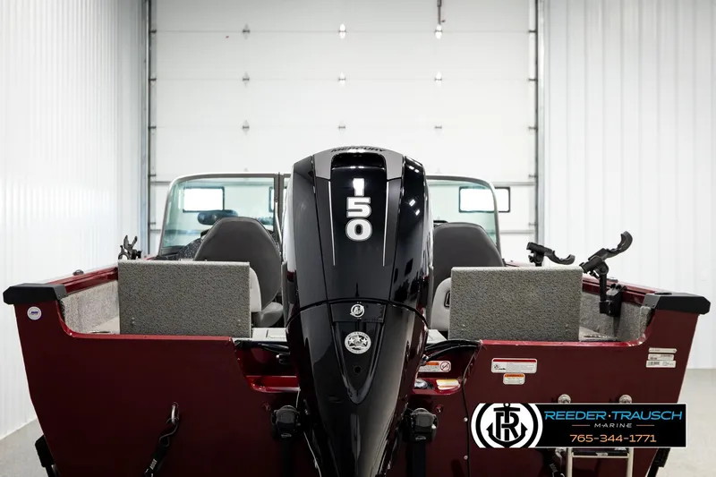 Slide: The Image of 2018 Ranger VS1882 WT boat with 50 HP engine in showroom. - 6