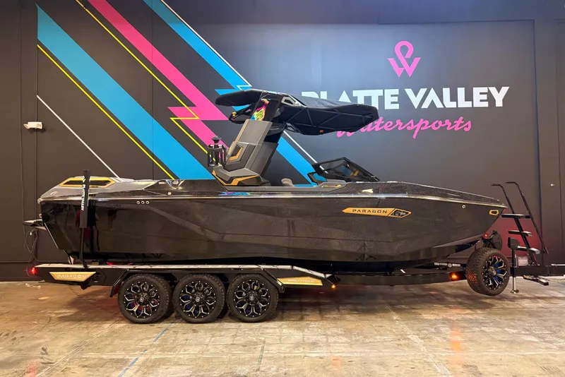 The Image of 2024 Nautique Super Air Nautique G25 Paragon boat displayed at Platte Valley Watersports. - 1