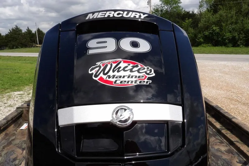 Slide: The Image of Mercury 90 outboard motor on Crestliner 1860 Retriever SC, 2026 model. - 26