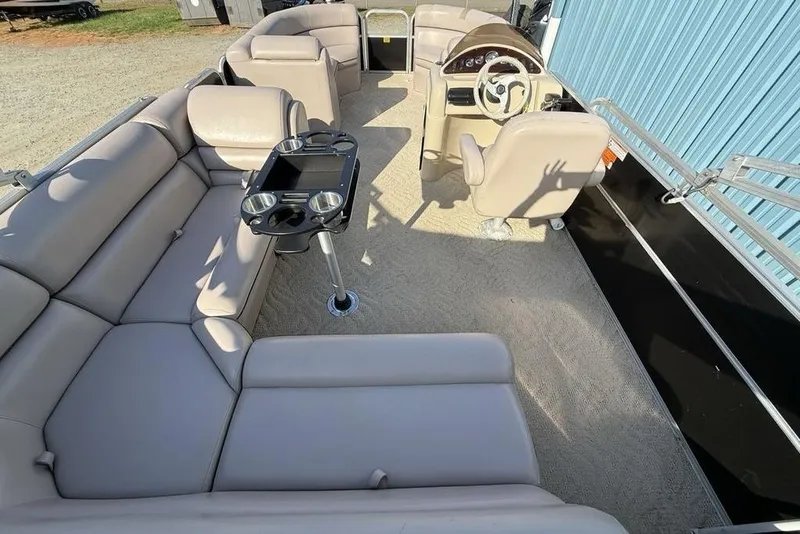 Slide: The Image of 2013 South Bay 422 CR pontoon boat with registration number NC 4762 DY. - 10