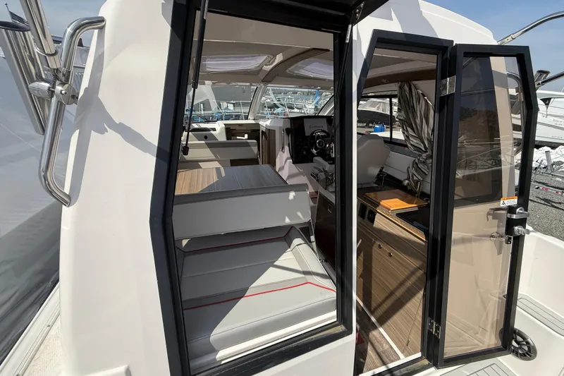 Slide: The Image of 2024 Solara S-250 Coupe interior view, showcasing modern design and luxurious seating. - 23