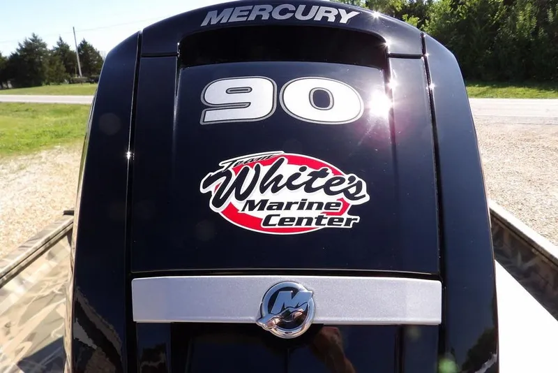 Slide: The Image of Mercury 90 outboard motor on 2026 Crestliner 1860 Retriever CC boat. - 27