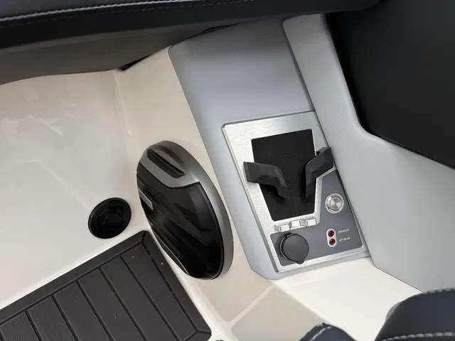Slide: The Image of Interior of 2026 MasterCraft XT22 with control console. - 14