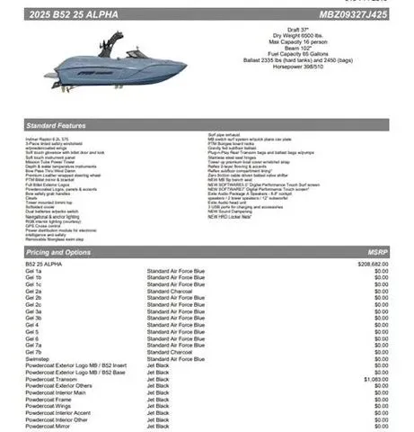 Slide: The Image of MB Sports 25 Alpha B-52 2025 - 30