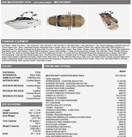 Slide: The Image of MasterCraft XT24 2025 - 4