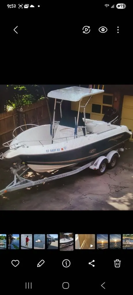 Slide: The Image of Aquasport 2200 Center Console 2000 - 15
