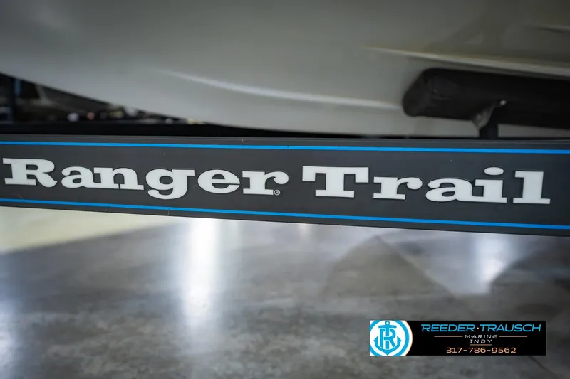 Slide: The Image of Ranger Trail trailer for 2007 Ranger 188 VS boat, Reeder Trausch Marine branding visible. - 62