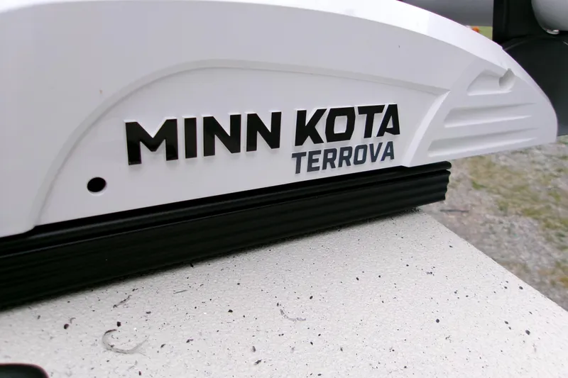 Slide: The Image of Minn Kota Terrova motor on 2026 Xpress H22B Bay boat. - 22