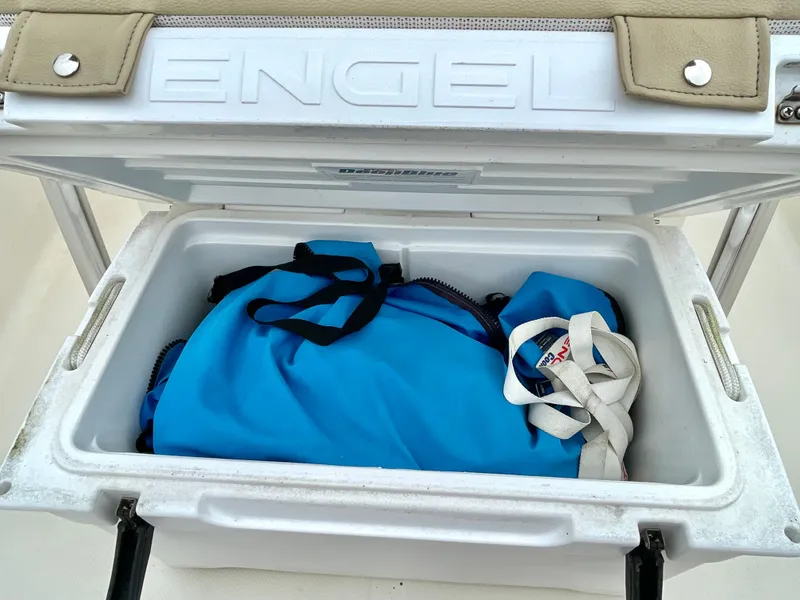 Slide: The Image of Engel cooler on Pioneer 202 Sportfish boat, 2020 model. - 30