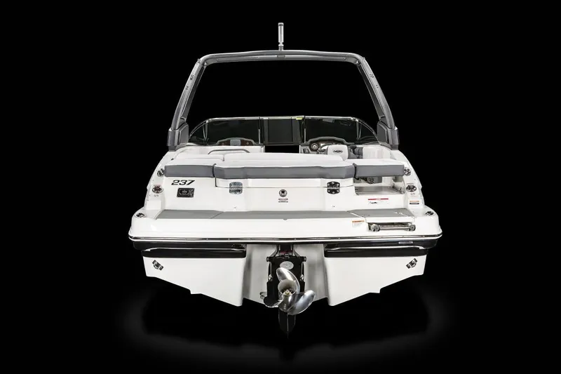 Slide: The Image of Dashboard of 2020 Chaparral 237 SSX boat with GPS and control panel. - 19