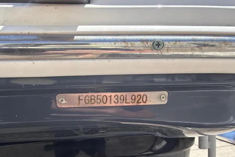 Slide: The Image of 2020 Chaparral 237 SSX boat with visible hull identification number. - 34