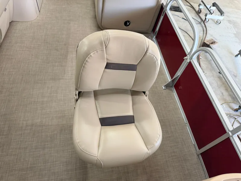 Slide: The Image of Sun Tracker Fishin Barge 22 DLX XP3 Tritoon & 150HP Mercury 4Stroke - $39,995 2019 - 12