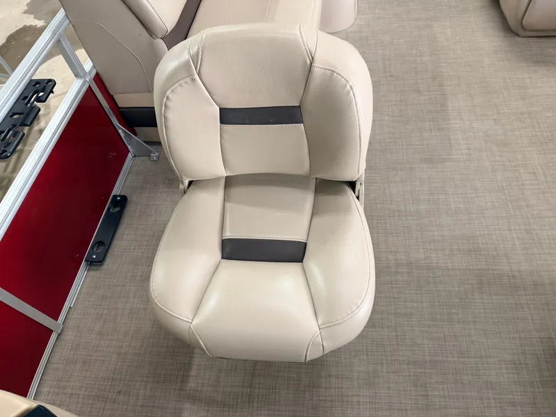 Slide: The Image of Sun Tracker Fishin Barge 22 DLX XP3 Tritoon & 150HP Mercury 4Stroke - $39,995 2019 - 17