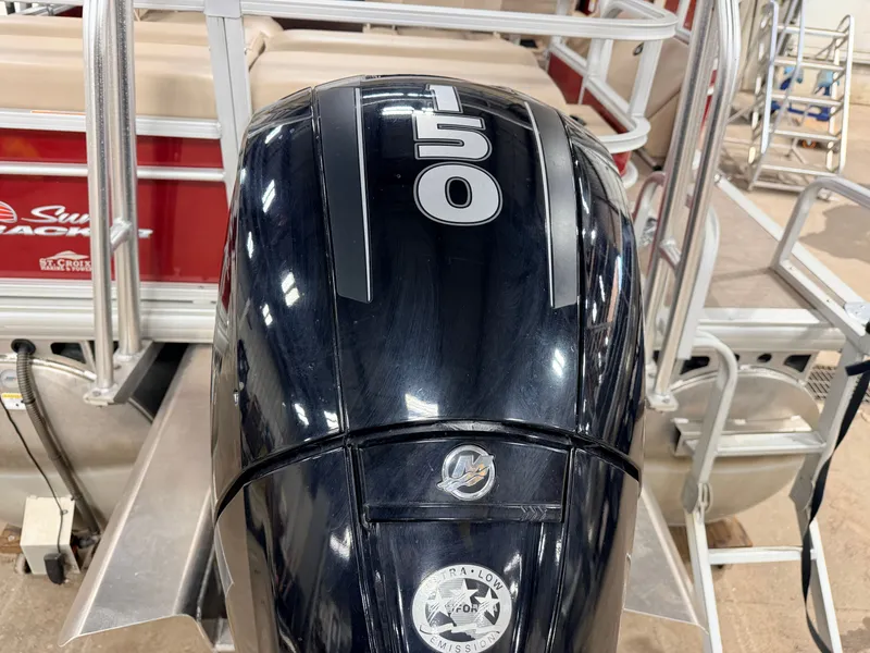 Slide: The Image of Sun Tracker Fishin Barge 22 DLX XP3 Tritoon & 150HP Mercury 4Stroke - $39,995 2019 - 66