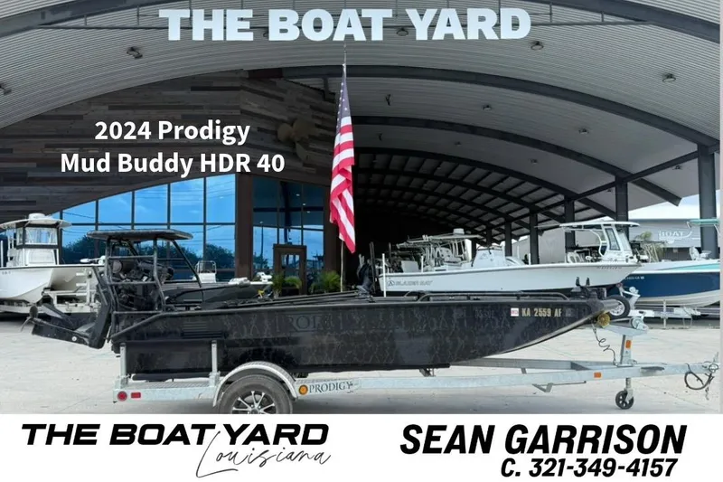 The Image of 2024 Prodigy 17 boat with Mud Buddy HDR 40 engine at The Boat Yard, Louisiana. - 0