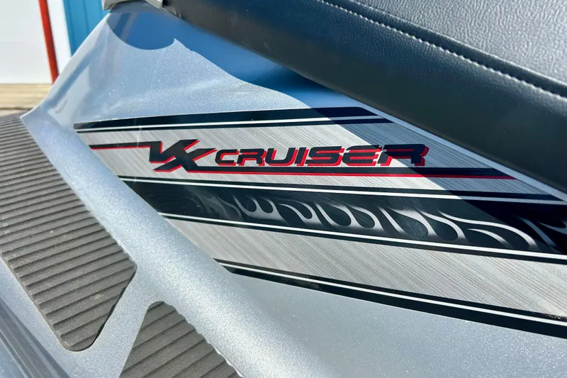 Slide: The Image of 2016 Yamaha FX Cruiser SHO close-up, showcasing sleek design and branding details. - 8