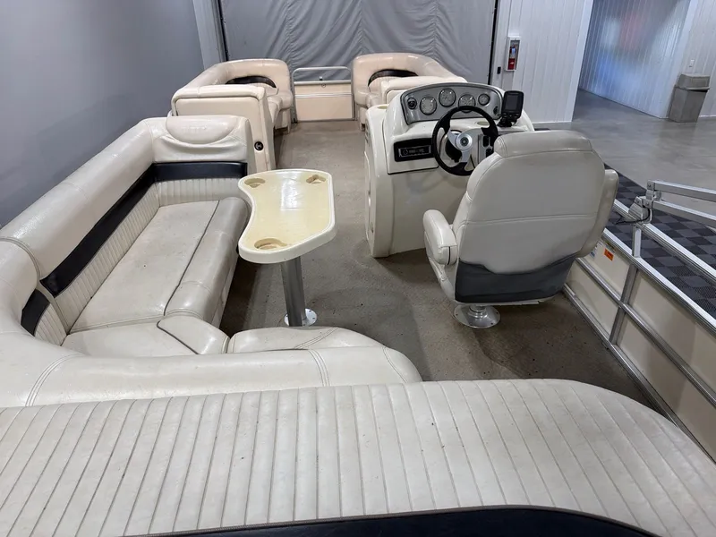 Slide: The Image of Interior of a 2007 Godfrey Aqua Patio 240RE pontoon boat. - 6