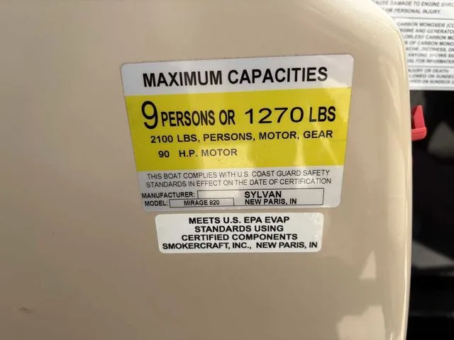 Slide: The Image of Sylvan 820 Mirage Cruise 2017 - 8