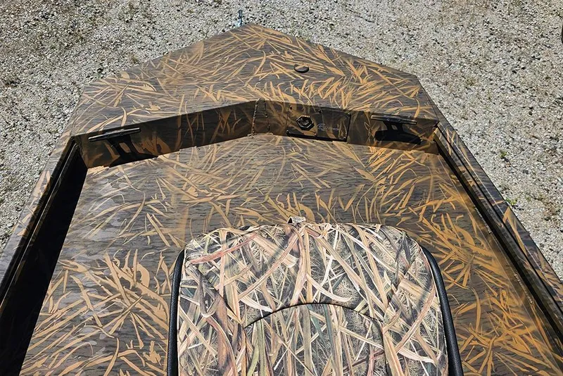 Slide: The Image of 2026 G3 Gator Tough 17 CC boat with certification and warning labels. - 34