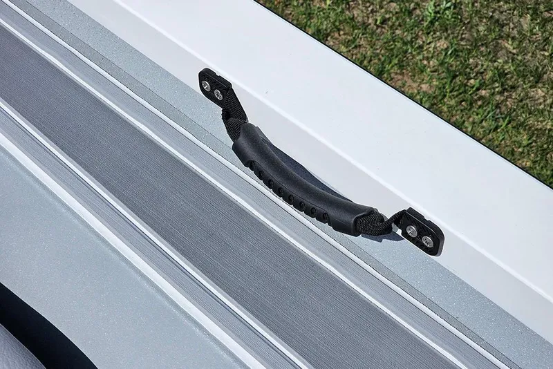 Slide: The Image of Handle detail on 2026 G3 Sportsman 1810 SE boat, featuring sleek design and durable materials. - 26