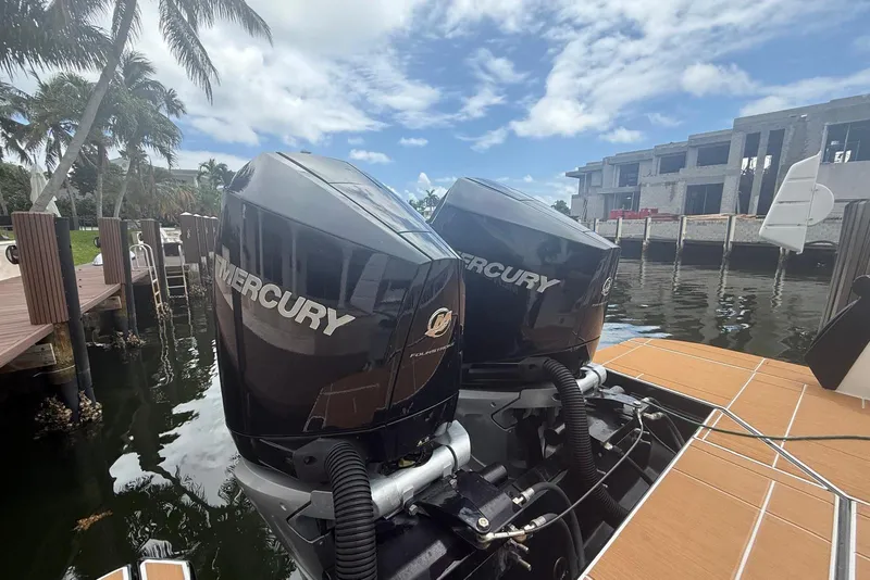 Slide: The Image of Luxurious seating on Aviara AV32 OB boat, 2022 model. - 14