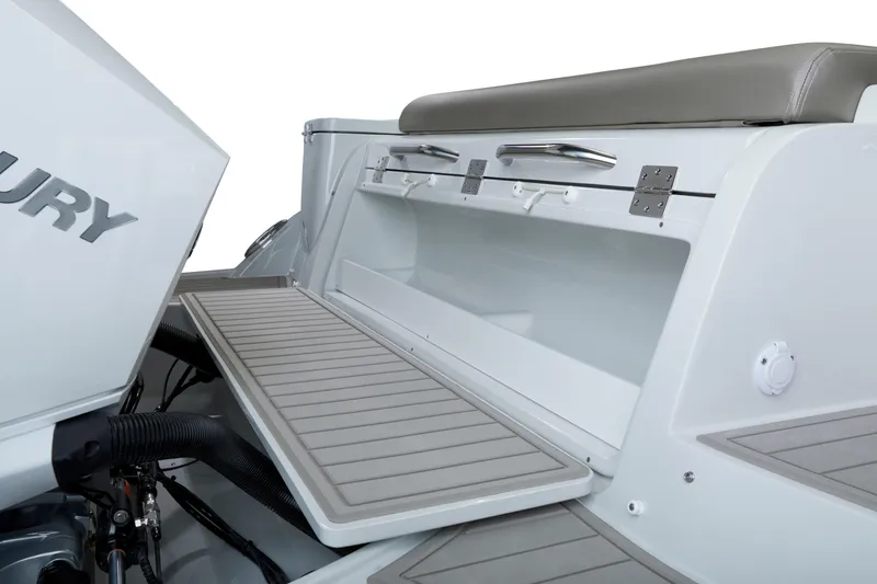Slide: The Image of 2024 Finseeker by Crownline 280 DC boat, walk around platform - 31