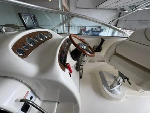 Slide: The Image of Interior view of a 2000 Sea Ray Sundancer 260 boat. - 3