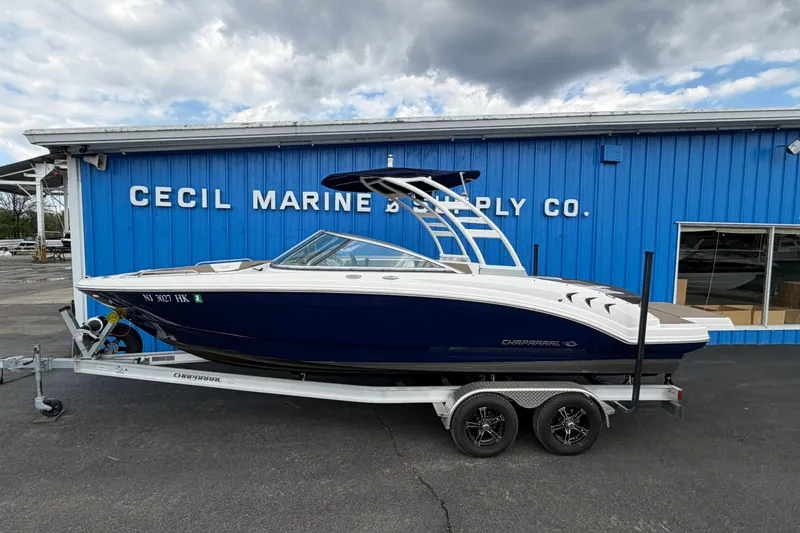 The Image of 2021 Chaparral 23 SSi boat on trailer at Cecil Marine Supply Co. - 0