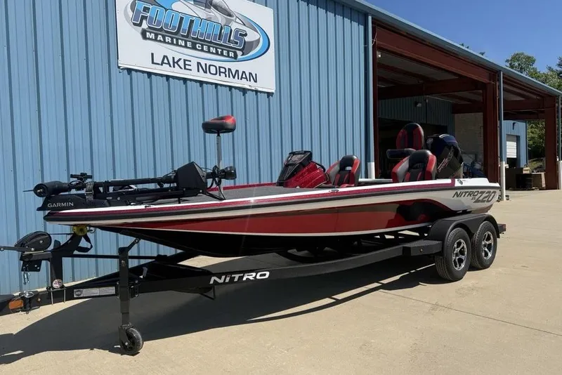 Slide: The Image of 2026 Nitro Z20 XL Pro boat at Foothills Marine Center, Lake Norman. - 4