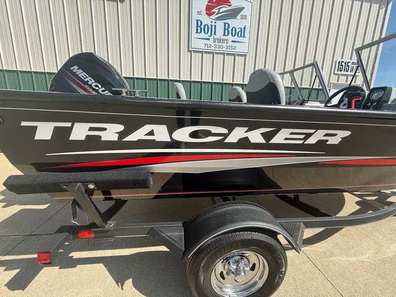 Slide: The Image of 2017 Tracker Pro Guide V-16 WT boat on trailer. - 26