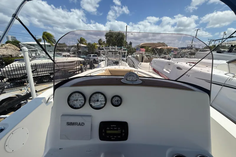 Slide: The Image of Tan seating on 2019 NauticStar 2102 Legacy boat, showing slight wear. - 12