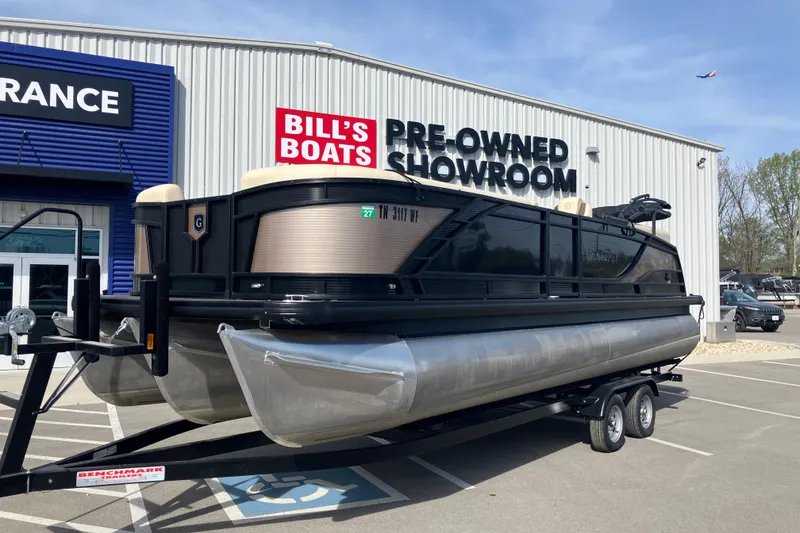 The Image of 2023 Godfrey Monaco 255 SB pontoon boat at Bill's Boats pre-owned showroom. - 0