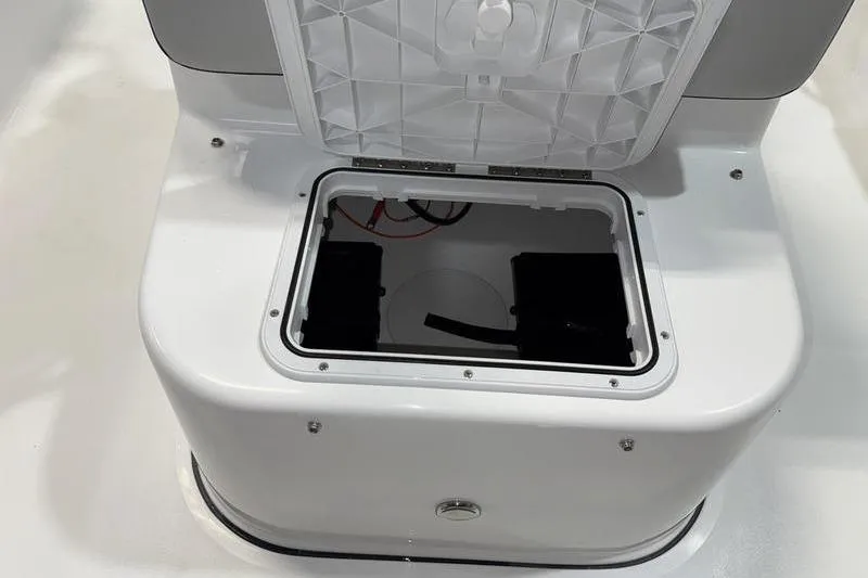 Slide: The Image of Open storage compartment on 2026 Sea Pro 172 Bay boat. - 14
