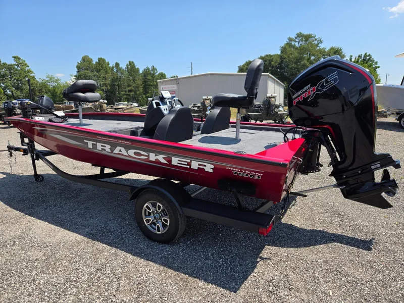 Slide: The Image of 2025 Tracker Pro Team 190 boat with Mercury Pro XS engine. - 4