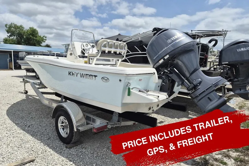 The Image of 2026 Key West 179 FS boat with Yamaha engine, trailer, GPS, and freight included. - 0