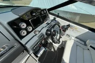 Slide: The Image of 2015 Formula 350 Crossover Bowrider with spacious seating and sleek design. - 17