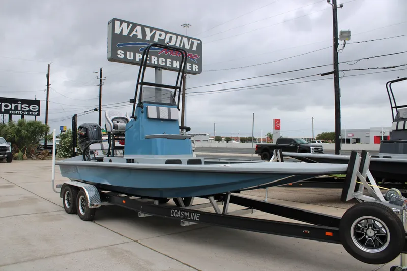 The Image of 2026 Freedom Boats 24 Defender on trailer at Waypoint Marine Supercenter. - 0