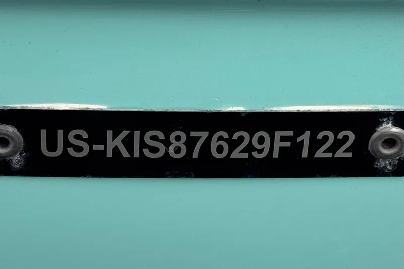 Slide: The Image of Hull identification number on 2022 Crownline 220 SS SURF boat, US-KIS87629F122. - 40