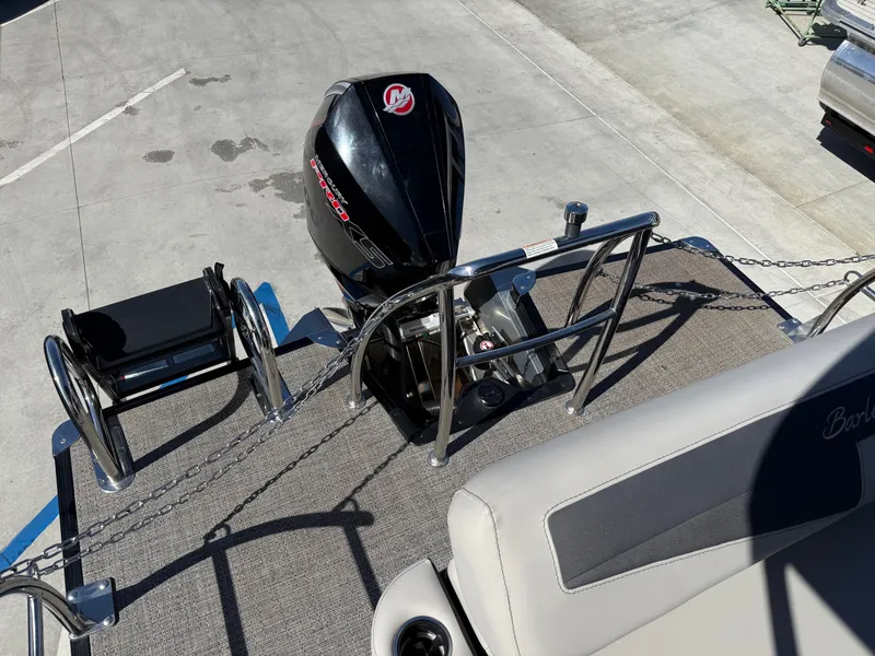 Slide: The Image of Barletta Cabrio Ultra-Lounge C22U W/ 200 Mercury ProXS! 2025 - 10