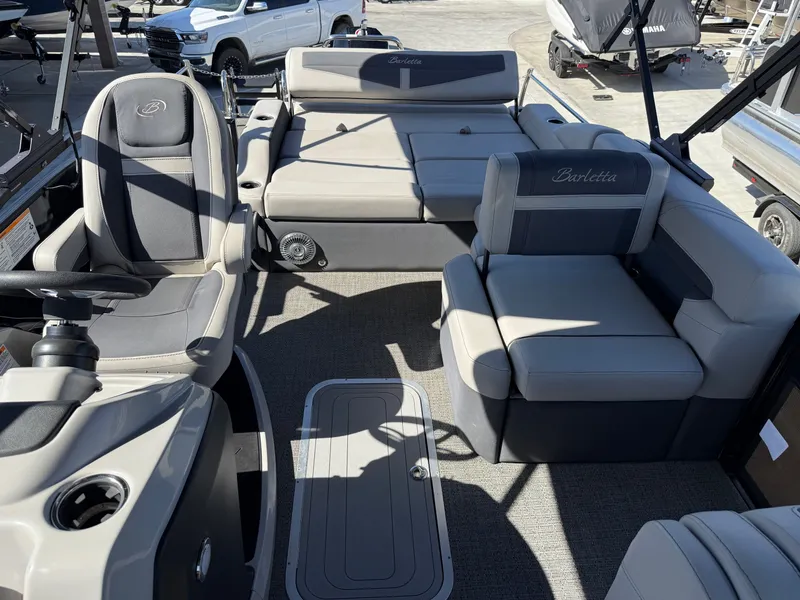 Slide: The Image of Barletta Cabrio Ultra-Lounge C22U W/ 200 Mercury ProXS! 2025 - 8