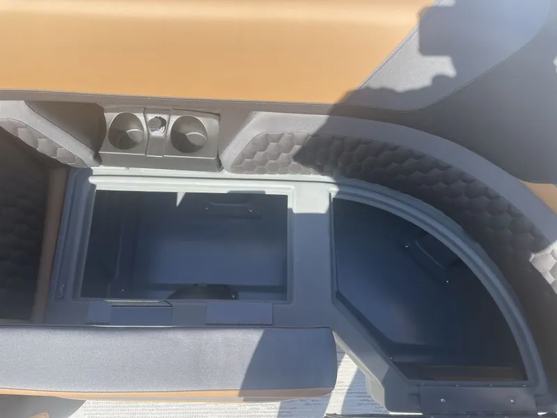 Slide: The Image of Interior of 2026 Sylvan L-3 LZ DH with cup holders. - 17