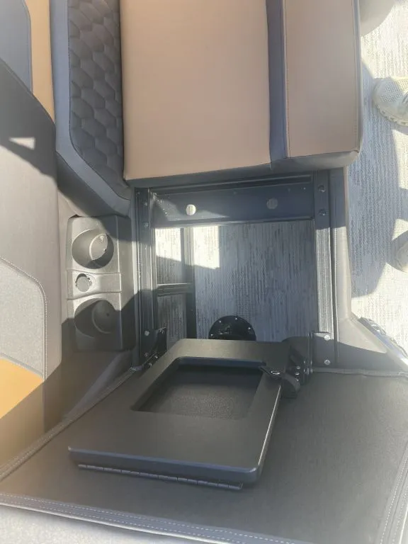 Slide: The Image of Interior of 2026 Sylvan L-3 LZ DH with seat and cup holders. - 21