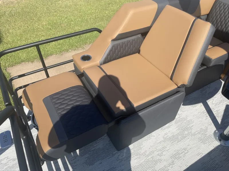 Slide: The Image of Luxurious seating on Sylvan L-3 LZ DH 2026 pontoon boat. - 22