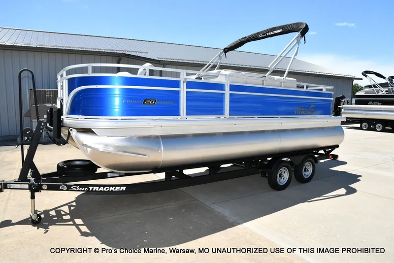 Slide: The Image of Sun Tracker Fishin' Barge 20 DLX 2026 - 20